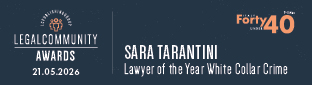 FORTY UNDER 40 – LEGAL COMMUNITY 2026