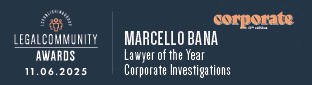 CORPORATE AWARDS – LEGAL COMMUNITY 2025